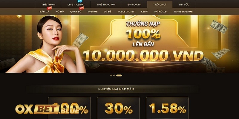 Cách tham gia cược casino trực tuyến cùng OXBET