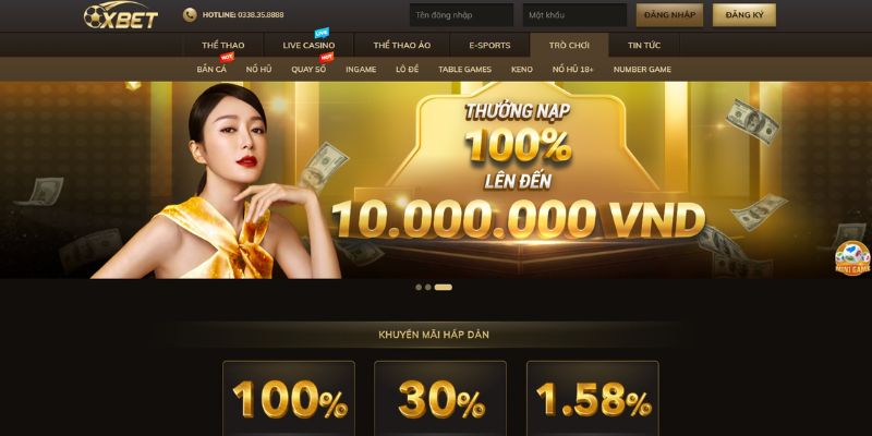 Thông tin về các chương trình nhận thưởng oxbet 