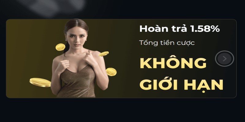 Khuyến mãi Oxbet hoàn trả 1.58%