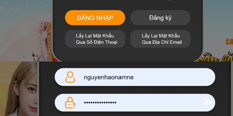 Quên mật khẩu đăng nhập OXBET